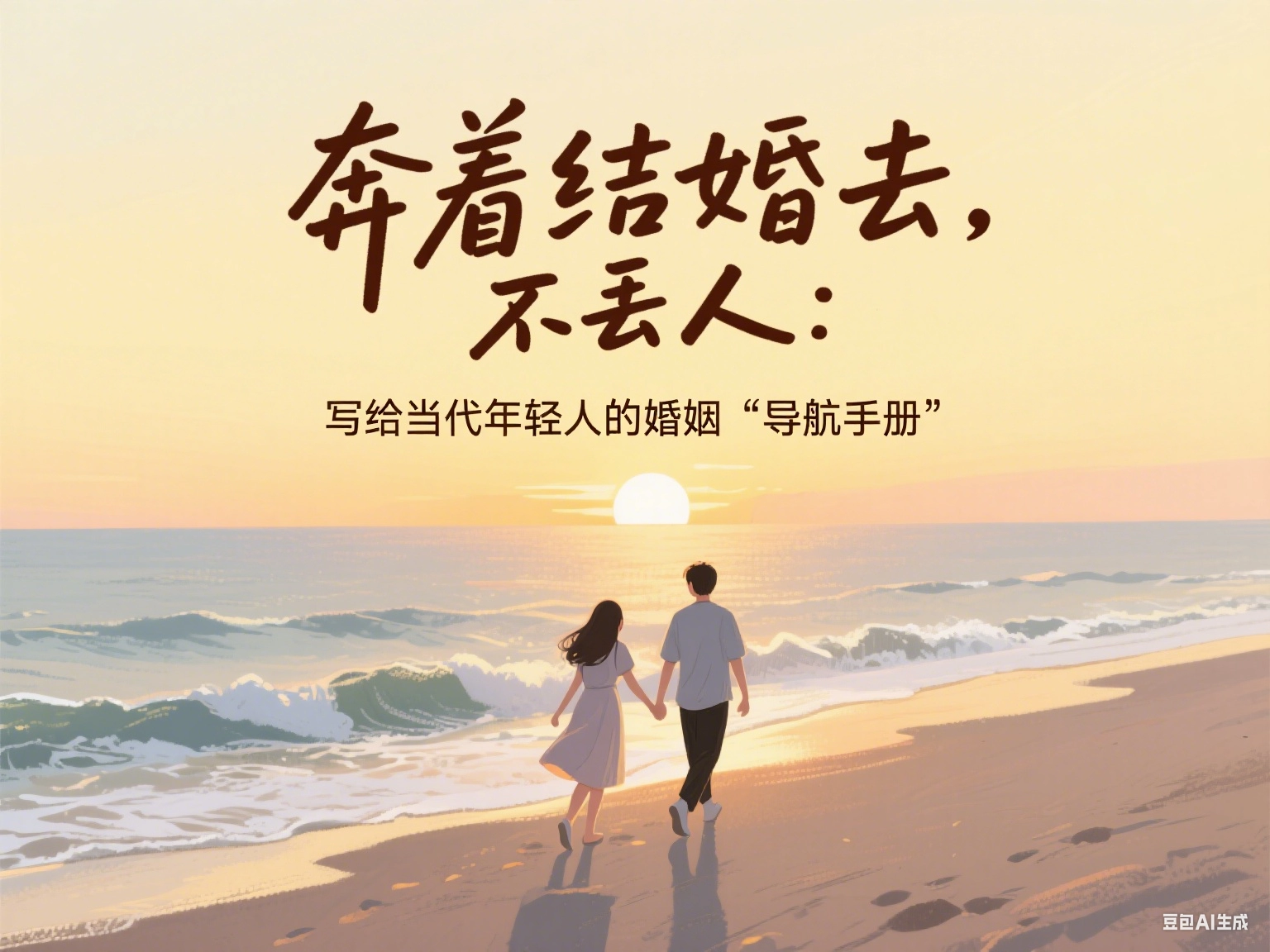 奔着结婚去,不丢人:写给当代年轻人的婚姻“导航手册”